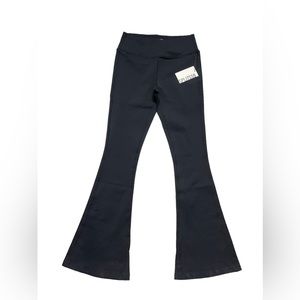 Splits59 Raquel High Waist Flared Legging Black Size Medium Short NWT